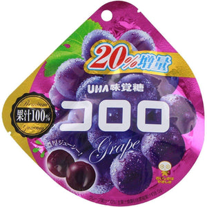 UHA Mikakuto Kororo Grape Gummy Candy (Pack of 6) - YOYO JAPAN