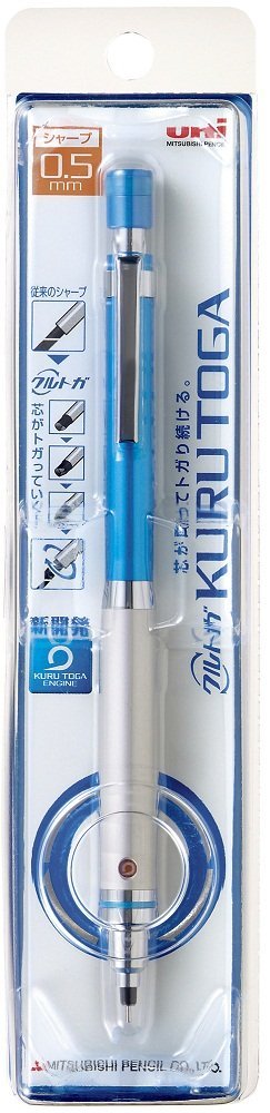 Uni - Ball Kurutoga High Grade 0.5mm Blue Mechanical Pencil M510121P.33