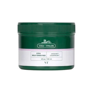 VT Cica Mild Toner Pad For Sensitive Skin 60 Sheets - Japan Multi - Care Pads Skincare