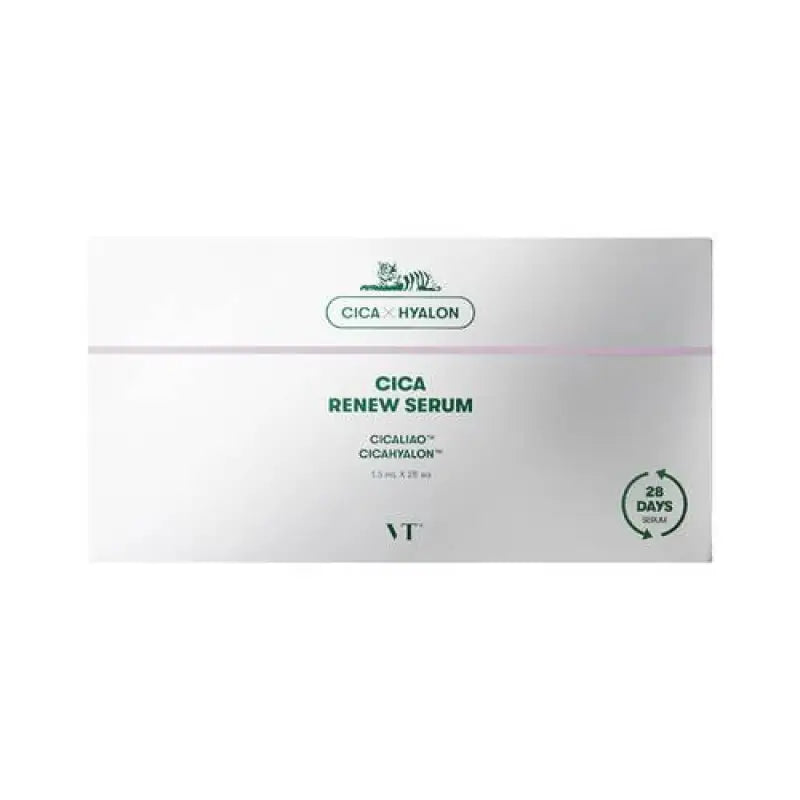 Vt Cica Renewal Serum Intensive Care 1.5ml x 28 Days - Japan For Sensitive Skin Skincare