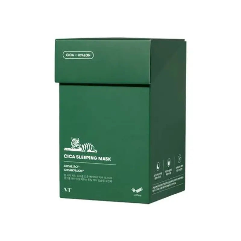 Vt Cica Sleeping Mask 30 Packs One - Time Use Type - Japanese Good Masks Skincare