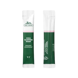 Vt Cica Sleeping Mask Refreshing Herbal Scent 10 Packs - Masks From Japan Skincare
