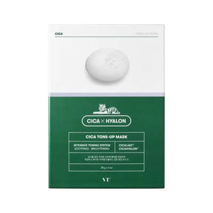 Vt Cica Tone Up Mask Improves Skin For Dull 28g x 6 Sheets - Japan Skincare