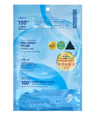 VT COSMETICS Hydrop Reedle Shot 100hl 2 - Step Hydrogel Mask