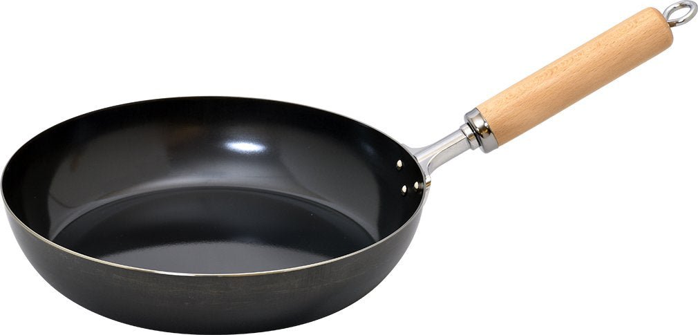 Wahei Freiz Iron Black Leather Frying Pan 26Cm Japan Ih/Gas Compatible Gr - 9748