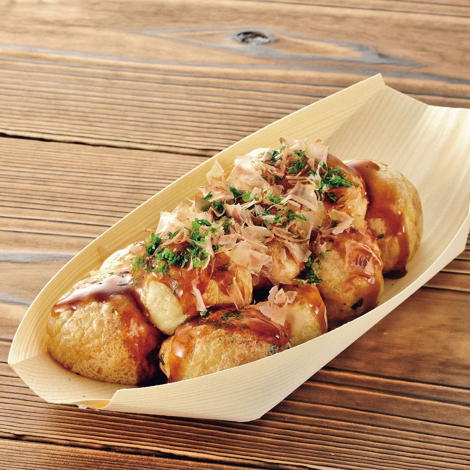 Wahei Freiz Takoyaki Tools Platter 10Pc Japan Ganso Yakiyaki Yatai Yr - 6701