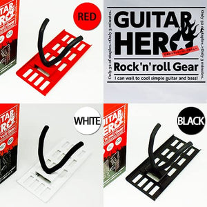 Wakabayashi Factory Wall Bijin Gh - 02B Guitar Hanger Wall Hook Plaster Boards Guitar Hero Japan Black No Marks