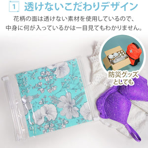 Wellsidemeeting Co. Japan Travel Laundry Bag 33Cm X 29.5Cm Conceal Contents Overseas Disaster Convenient