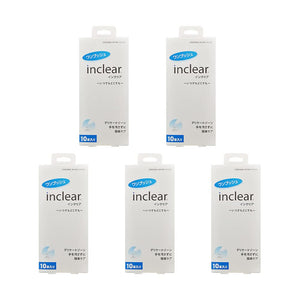 Hanamisui Vaginal Washer Japan - 10Pcs X 5Pcs Inclear, single-use applicators, pH-balanced formula, ideal for daily intimate care