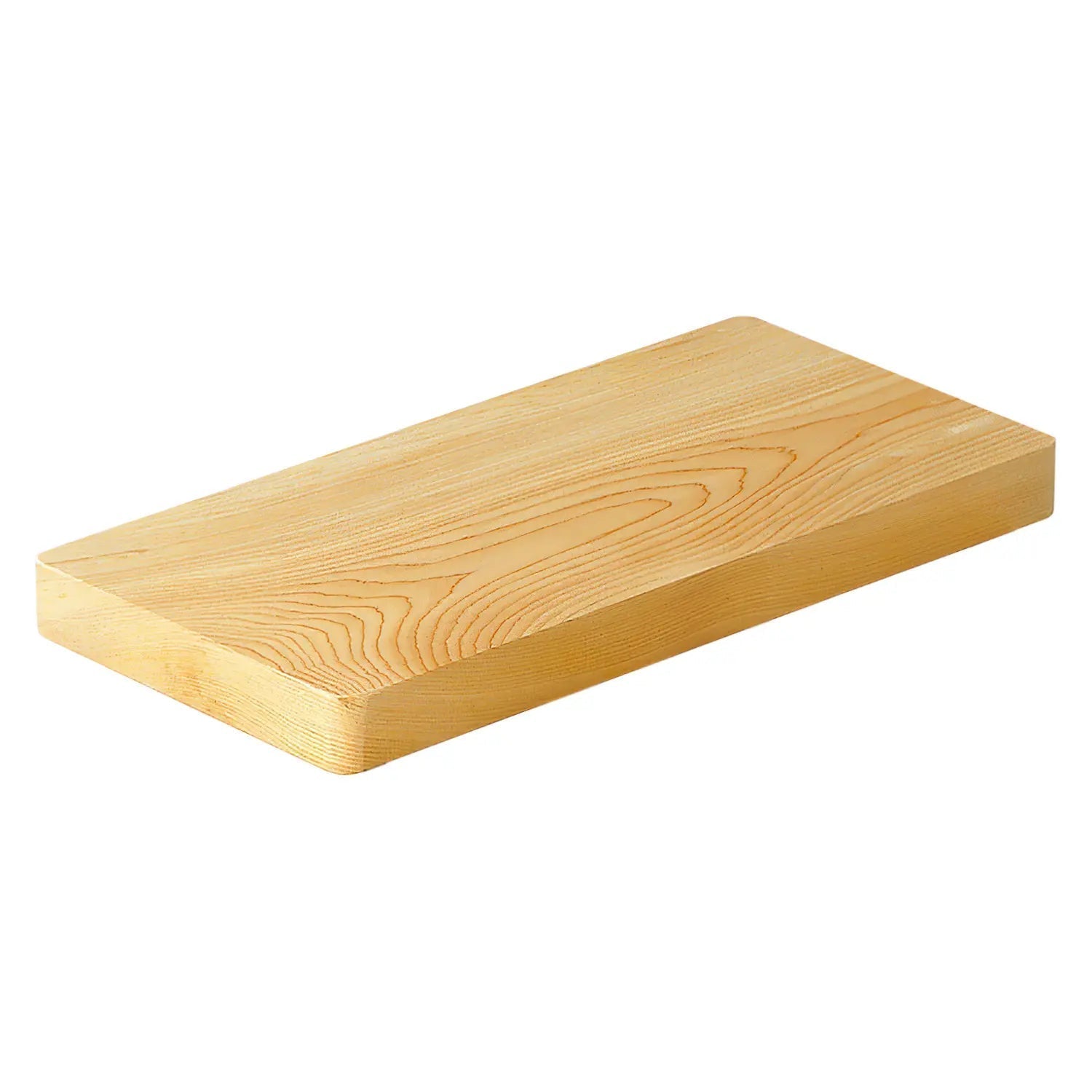 Yamacoh Single Piece Kiso Hinoki Cypress Wooden Cutting Board 48ร24cm