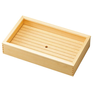 Yamacoh Wooden Sushi Neta Case With Acrylic Cover Extra Large