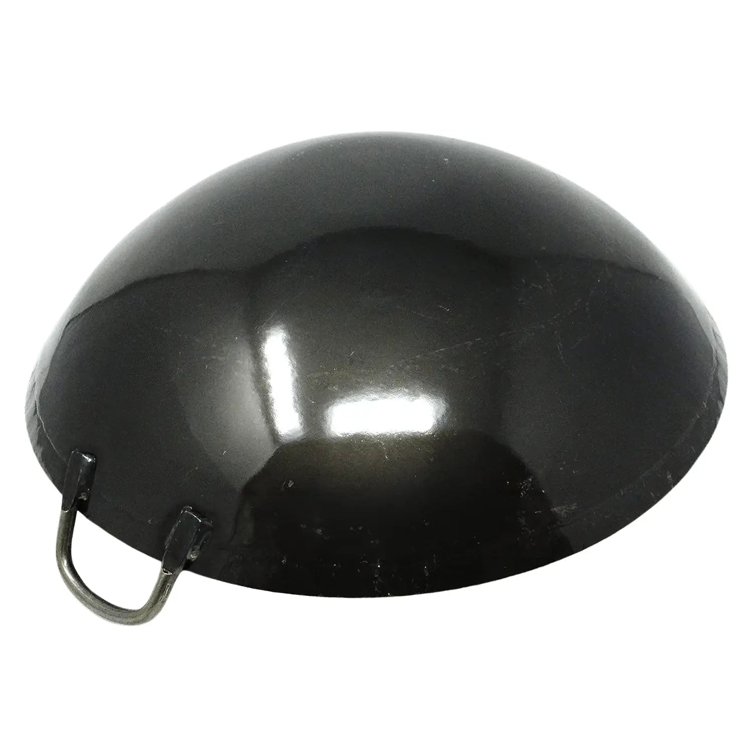 Yamada 45Cm Double - Handle Hammered Iron Welded Wok From Japan (1.2Mm Thickness)