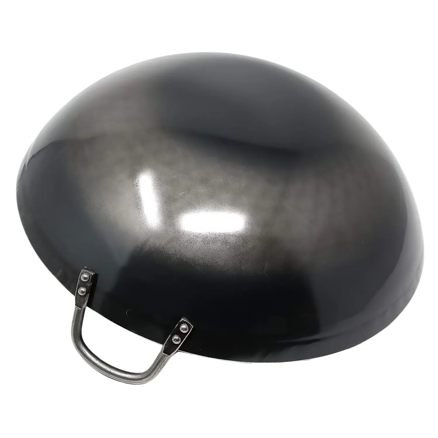 Yamada Hammered Iron Double - Handle Wok (1.6Mm Thickness) 48cm