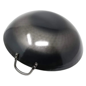 Yamada Hammered Iron Double - Handle Wok (1.6Mm Thickness) 60cm