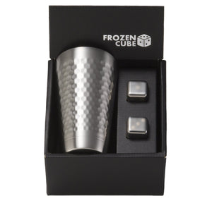 Yamakatsuminotouen Double Tumbler Cube 2P Am - Km006 Stainless Steel Japan