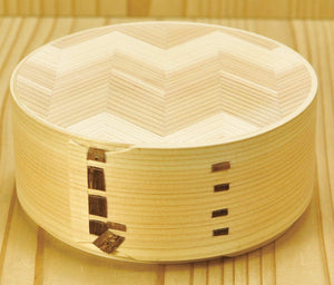 Yamako Japan Bento Box Na - Mo Hinoki & Sugi Wappa 400Ml 81619