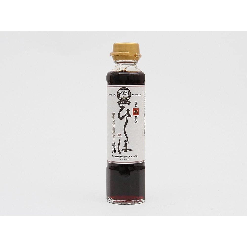 Yamato Hishio Shoyu Japanese Raw Soy Sauce 180ml - YOYO JAPAN