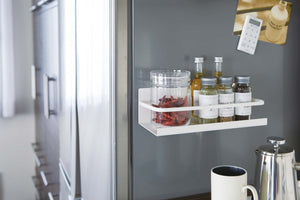 Yamazaki Industrial 2410 Magnet Spice Rack White