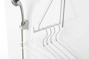 Yamazaki Industrial 4712 Magnet Bathroom Drying Hanger White Japan W5Xd18.5Xh23Cm