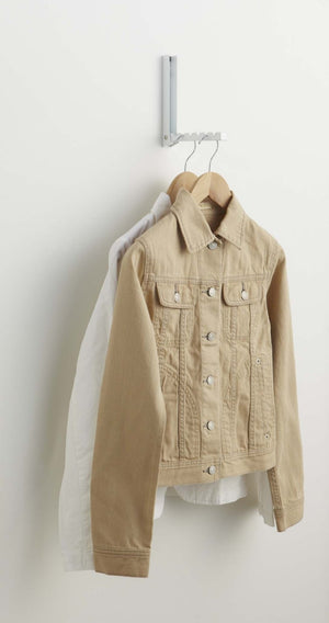 Yamazaki Industrial Folding Door Hanger Smart White 2X7 - 20.5X20Cm Japan