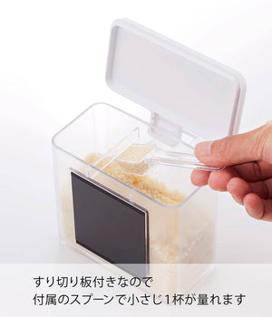 Yamazaki Industrial Japan Magnet Seasoning Stocker White 11X9X10.5Cm Tower Container