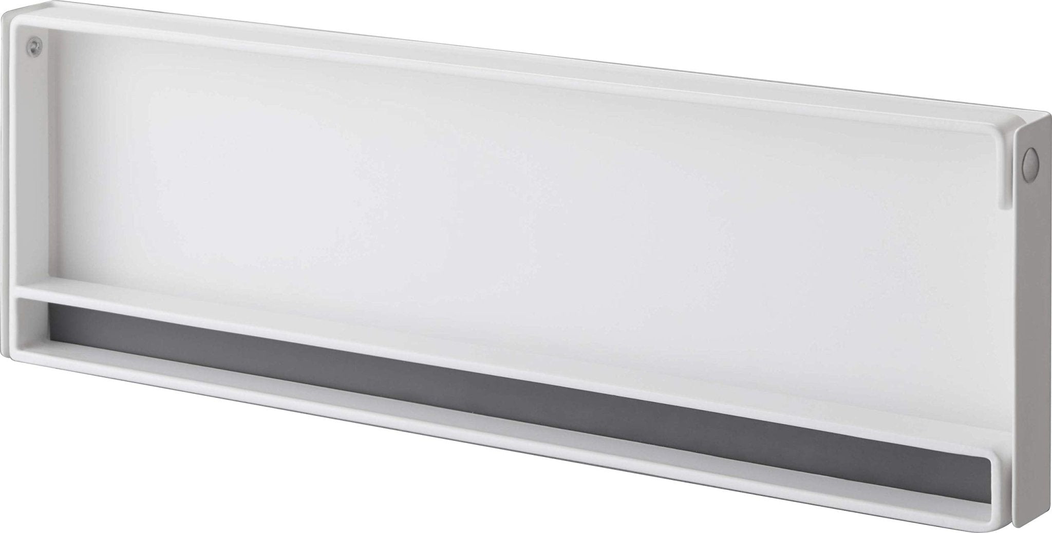 Yamazaki Industrial One - Hand Cut Magnet Kitchen Paper Holder White W30.5Xd2.5Xh9.5Cm Japan