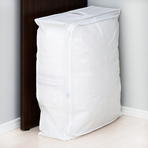 Yamazen Futon Storage Bag White Ytck - Clftm(Wh) 69X55X19Cm Core Material Handle Does Not Lose Shape