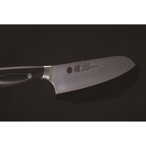 Yaxell YO-U VG10 Damascus Steel Santoku Knife 69 Layers 165mm - YOYO JAPAN