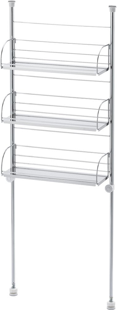 Yoshikawa 3 - Tiers Tension Spice Rack 40Cm Made In Japan 1305112 Drainer Basket Rack