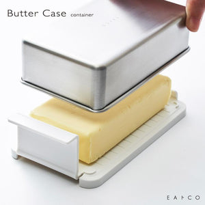 Yoshikawa EAトCO Stylish Stainless Butter Dish AS0043 - YOYO JAPAN