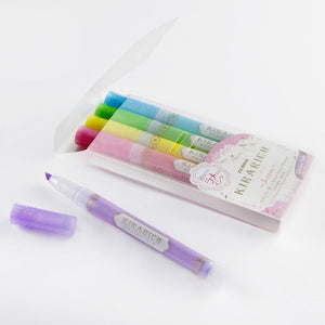 Zebra Japan Kirarich Highlighter Pen 5 Colors Wks18 - 5C