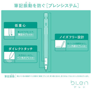 Zebra Japan Oil - Based Ballpoint Pen White Axis Black Ink 0.5Mm 10 Pack B - Bas88 - W