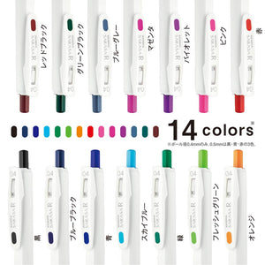Zebra Sarasa Gel Ballpoint Pen 0.4Mm 5 Subjects 5 Colors Japan Jj29 - R1 - 25C