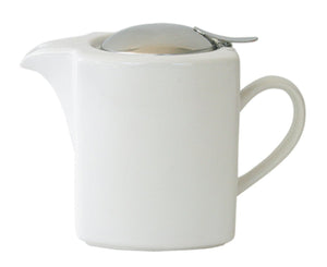 Zero Japan Herb Teapot Square 670Cc White Bbn - 11 - Made In Japan