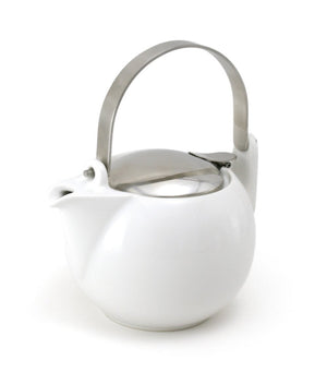 Zero Japan Persimmon Teapot Sbbn - 56 White 110X152Xh164Mm - Made In Japan