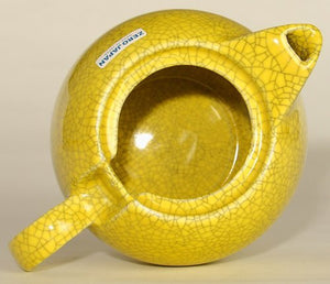 Zero Japan Teapot 5 Crackle Colors Bbn - 04 Sky Yellow W166Xd120Xh115Mm