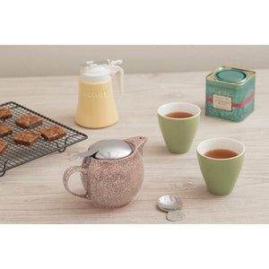 Zero Japan Universal Teapot 3 People Crackle Color Series Bbn - 02 Acpi Artisan Pink Japan