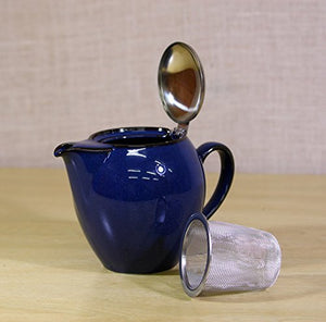 Zero Japan Universal Teapot 4 People Antique Colors Bbn - 03 Jeans Blue W170Xd110Xh123Mm