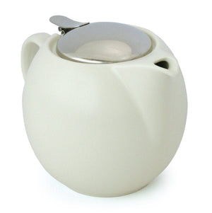 Zero Japan Universal Teapot 5 Gelato Colors Bbn - 04 Gva Vanilla White W166Xd120Xh115Mm