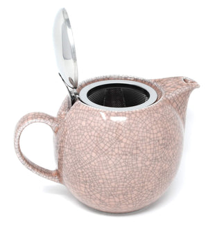 Zero Japan Universal Teapot 5 People Crackle Colors Bbn - 04 Skp Pink W166Xd120Xh115Mm