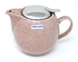 Zero Japan Universal Teapot 5 People Crackle Colors Bbn - 04 Skp Pink W166Xd120Xh115Mm
