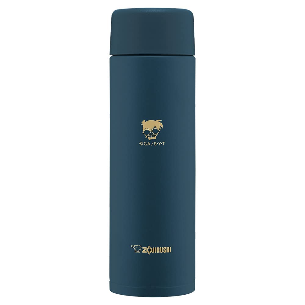 Zojirushi 0.48L Stainless Steel Water Bottle Seamless Edogawa Conan Detective Design SM - ZN48C - EA