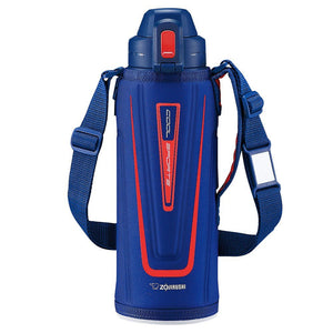 Zojirushi 1.03L Stainless Steel Water Bottle Direct Drinking Sports Type Orange Navy