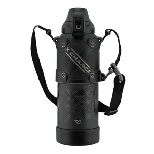 Zojirushi 1.0L Black Cool Bottle Abrasion - Resistant Sports Water Bottle with Seamless Cap