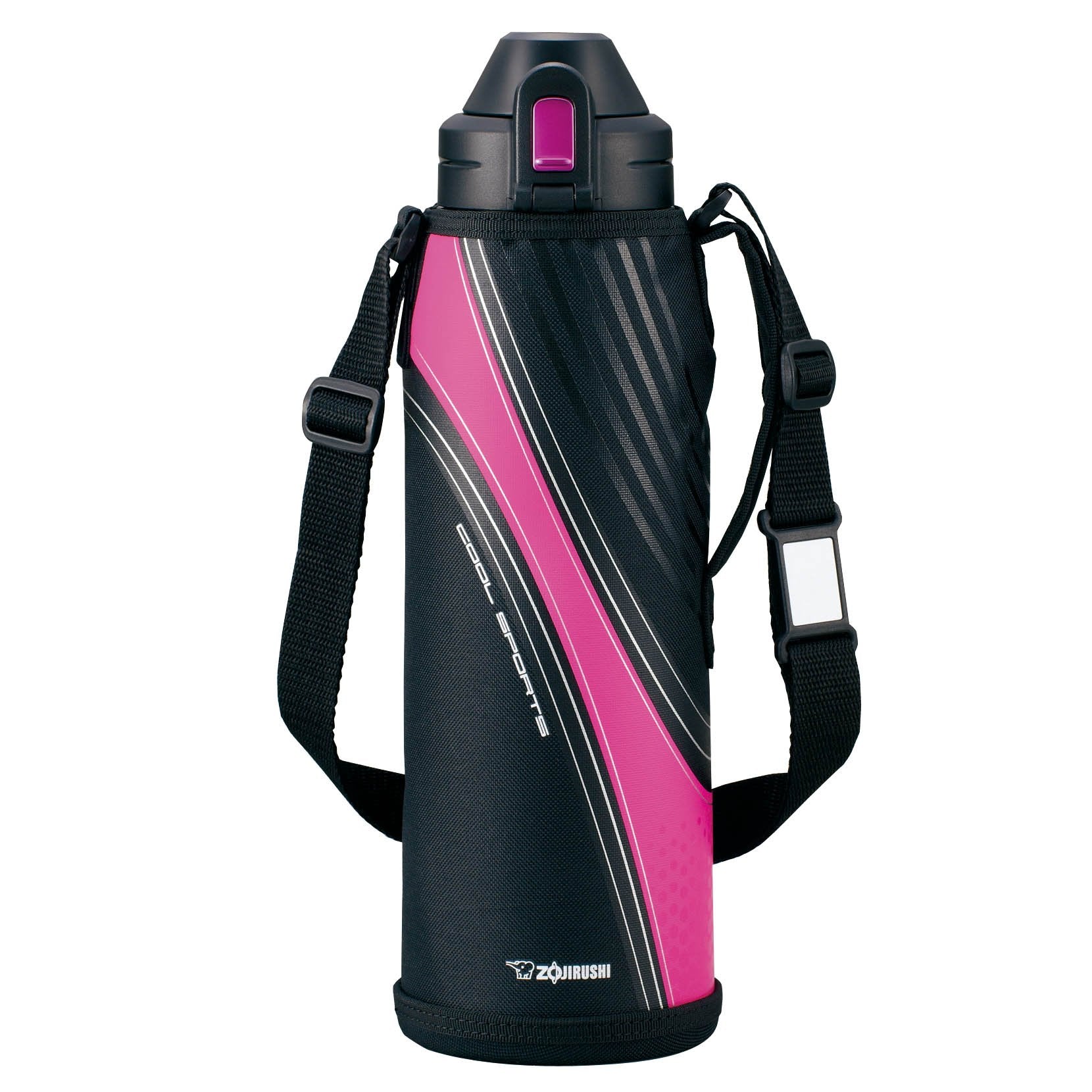 Zojirushi 1.55L Stainless Steel Cool Bottle in Pink Black - Sd - Ad15 - Pk