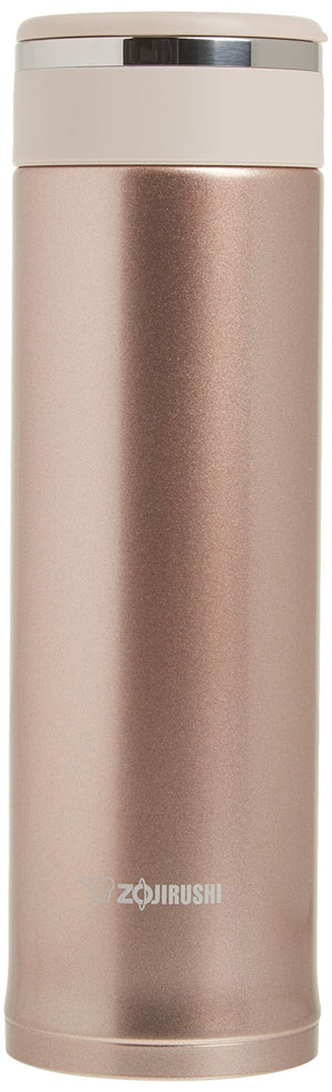 Zojirushi 16 - Oz Stainless Steel Travel Mug with Tea Leaf Filter in Pink Champagne