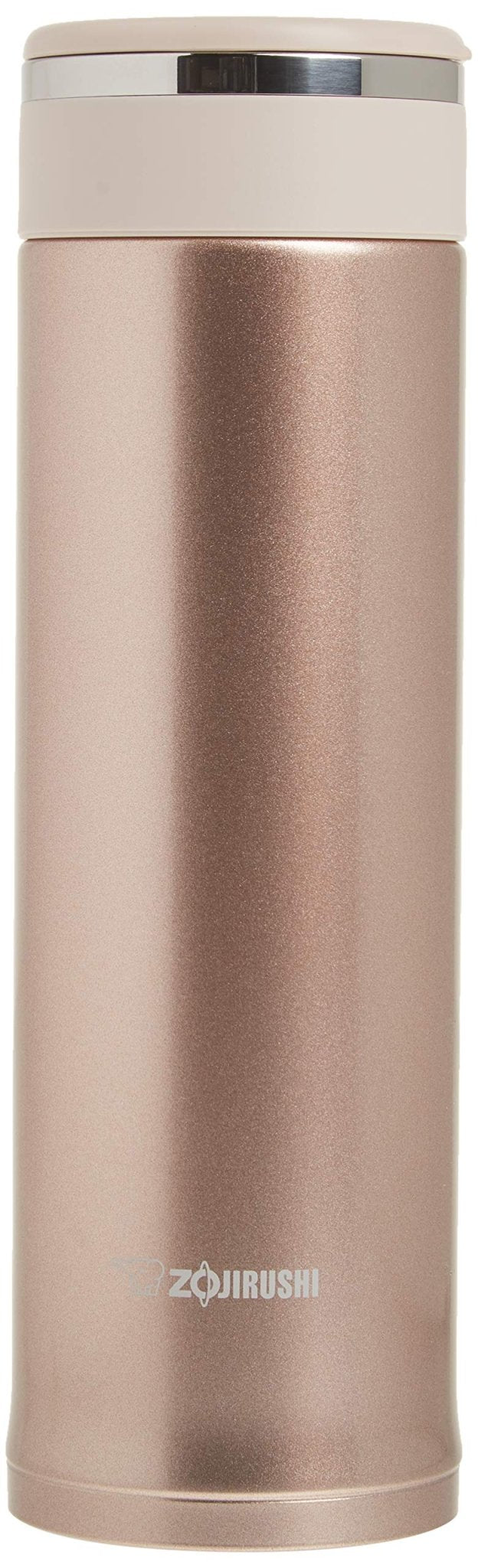 Zojirushi 16 - Oz Stainless Steel Travel Mug with Tea Leaf Filter in Pink Champagne