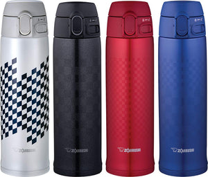 Zojirushi 16Oz Stainless Steel Vacuum Insulated Mug in Ichimatsu Black