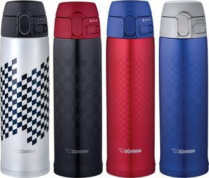 Zojirushi 16Oz Stainless Steel Vacuum Insulated Mug in Ichimatsu Black