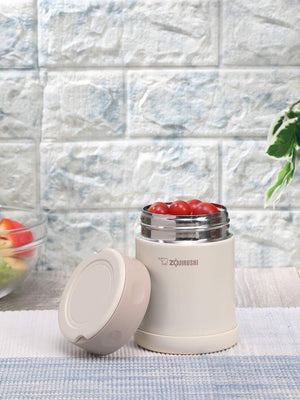 Zojirushi 25 - Ounce Stainless Steel Off - White Food Jar SW - EAE35AB & SW - FCE75CC